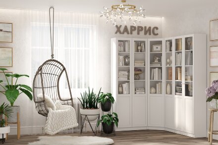 Шкаф для книг одностворчатый Харрис 31  