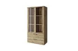  Шкаф с витриной 1V2S3N DOORSET