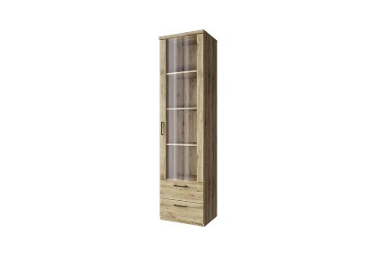 Шкаф с витриной 1 дверь 1V2S DOORSET  