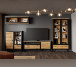 Витрина двухдверная Loft (Лофт) REG2W1S