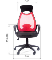 Кресло руководителя CHAIRMAN 840 black