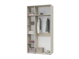 Шкаф 3-х дверный Х31 Харди, Дуб серый/Белый